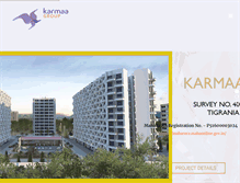 Tablet Screenshot of karmaagroup.com